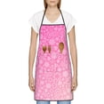 thumbnail image 3 of Pofeuu Breast CancerN Ribbons Awareness Print Aprons with Pockets, Cute Aprons for Kitchen, Cooking, Server, Barber, Chef Apron, 3 of 7