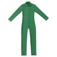 thumbnail image 3 of Rswnyirn Tenue de Danse à Manches Longues pour Filles, Justaucorps Unitard de Gym Vert 5TG, 3 of 4
