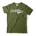 thumbnail image 4 of Mens Godfather T-shirt Godfather Gift Godfather Birthday Tee God Father Tee Shirt Christmas Gift, 4 of 6
