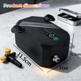 thumbnail image 2 of INSMART 30 PSI Airbrush Kit with Compressor, 0.2/0.5mm Nozzles & Cleaning Set, Air Brush for Painting, Cake Decorating, Nail Art & Makeup, 2 of 7
