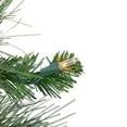 thumbnail image 2 of Northlight 9' x 12" Prelit White Valley Pine Artificial Christmas Garland - Clear Lights, 2 of 3