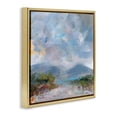 thumbnail image 2 of Stupell Industries Contemporary Expressive Mountain Mists Gold Floating Frame Canvas Art, 25 x 25, by Leslie Birch, 2 of 8