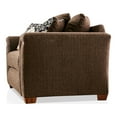 thumbnail image 3 of Furniture of America Jaqui Transitional Fabric Nailhead Sofa in Chocolate, 3 of 9