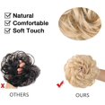 thumbnail image 4 of GHSDFBB 1PCS Chignon Désordonné Extension de Cheveux Bouclés Ondulés Chignon Synthétique pour Femmes Chignon, 4 of 7
