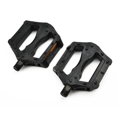 Arkzeo 1Pair Bicycle Pedals Ultralight Mountain Road Bike Pedal Cycling Accessories Foot Plat Anti-Slip 10cmx9.5cm Bikes Widened Pedals