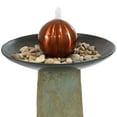 thumbnail image 7 of Sunnydaze Modern Decorative Orb Slate Outdoor Water Fountain, 7 of 7