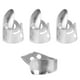 thumbnail image 5 of Púas de dedo de metal, 3 piezas, dedo índice, 1 pieza, piezas de guitarra para pulgar, accesorios para instrumentos musicales (plata), 5 of 12