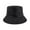 Black, variant on Xfvqtps Unisex Fisherman Hat Sun Hat Sun Protection Solid Color Simplicity Outdoor Travel Sunshade Fashion Versatile Breathable Beach Summer Bucket Hat Black