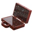 thumbnail image 4 of Wooden Stone Display Case with Compartments for Rock Collection and Storage Use Lightweight Compact, 4 of 5