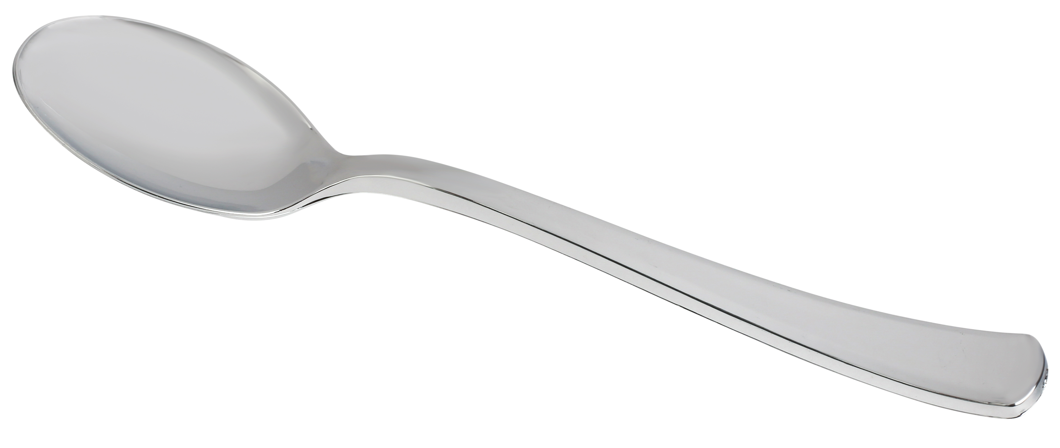 Disposable Plastic Silver Silverware Cutlery, Shiny Metallic Flatware