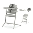 thumbnail image 1 of CYBEX Lemo Chaise Haute 3-en-1 - Suède Gris, 1 of 5