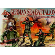 Red Box Figures German Sea Battalion Boxer Rebellion 1900 (48-Piece) (1/72-Scale)