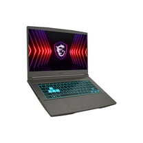 Restored MSI Thin 15 15.6" Gaming Laptop, 144Hz, Intel Core i5-13420H, NVIDIA GeForce RTX 3050 4GB, 16GB DDR4 Memory, 512GB NVMe SSD, Windows 11 - B13UC-1000US
