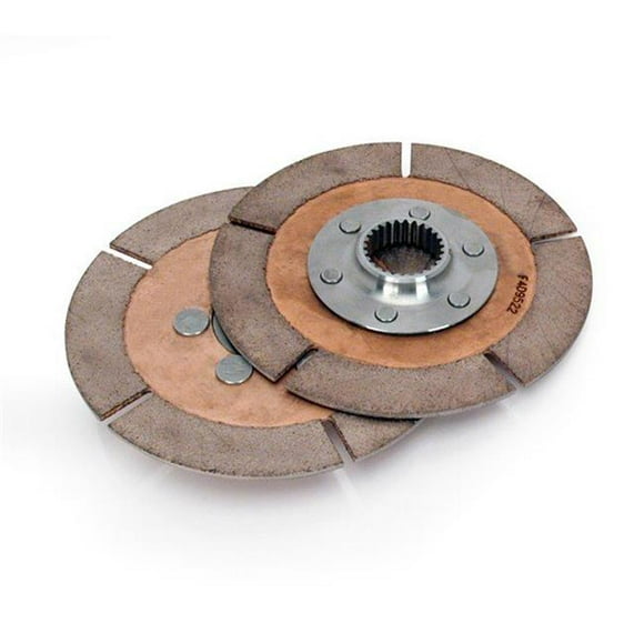 Quarter Master QTR226090 Pro Series 7.25 in. Pack de Disques d'Embrayage - 2 Disques - Chevy 1.15 in. - 26 Cannelures