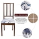thumbnail image 2 of Forros Elásticos para Asiento de Silla Juego de 6 Azul/Blanco, 2 of 7