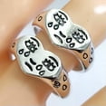 thumbnail image 2 of HOOUN 30pcs Crying Face Adjustable Ring Women Tears Open Rings Creative Design Jewely, 2 of 5