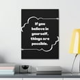 thumbnail image 3 of Inspirational Wall Art Believe In Yourself Motivation Wall Decor for Home Office Gym Inspiring Success Quote Print Ready to Hang Unframed, 3 of 18