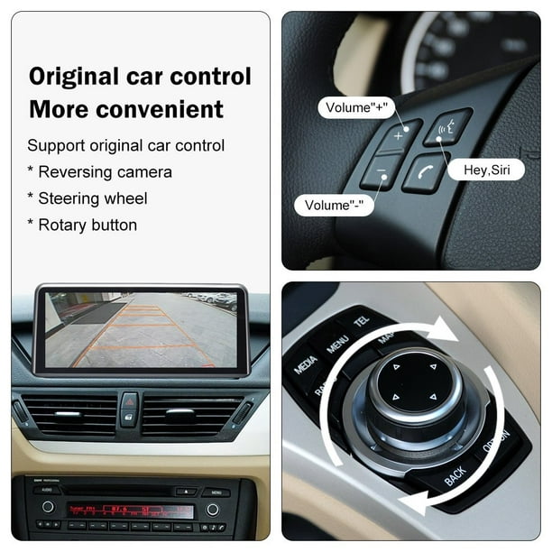 BMW 3 Series F30 (2013-2016 model NBT cars) EVO FIT Bolt On Media Upgrade  for Apple Carplay Android Auto USB Media Reverse Camera Parking Guide Lines  - Evo Retrofits