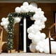thumbnail image 4 of Globos blancos de 12 pulgadas 50 piezas KIRIKOU globos de látex aniversario de la boda de cumpleaños ducha de bebé graduación fiesta de Navidad decorada con globos de helio, 4 of 4