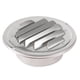 thumbnail image 1 of Matsuzay Rejilla de ventilación de acero inoxidable plateada Rejilla de aire redonda con protección contra insectos de brida 100 mm Conjuntos de muebles de dormitorio plata 100 mm Matsuzay HA024590-02, 1 of 6