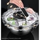 thumbnail image 5 of Escurridor de de material acero inoxidable, colador de secado capacidad, de verdura sistema de drenaje de tazón para perfecl Escurridor de ensalada, 5 of 8