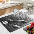 thumbnail image 6 of 2~4PCS Kitchen Sink Mat, 12 x 10 Dish Drying Mat, Rectangular Sink Protector Mats for Bottom of Kitchen Sink, Fast Draining Sink Mats Grid, 6 of 7