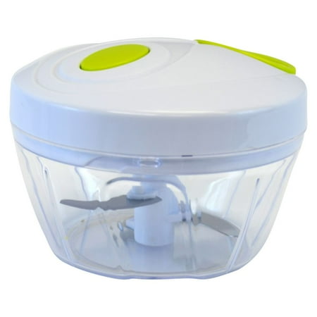 Manual Handheld Food Chopper, 3 Blade, 12oz (Best Manual Food Chopper)