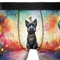 thumbnail image 4 of Hello 2025 Scottish Terrier Celebrates Happy New Year Firework Balloon All Over Print Boxer Briefs Underwear for Men Dad Scottie Dog Lover Gifts - 02024, 4 of 6