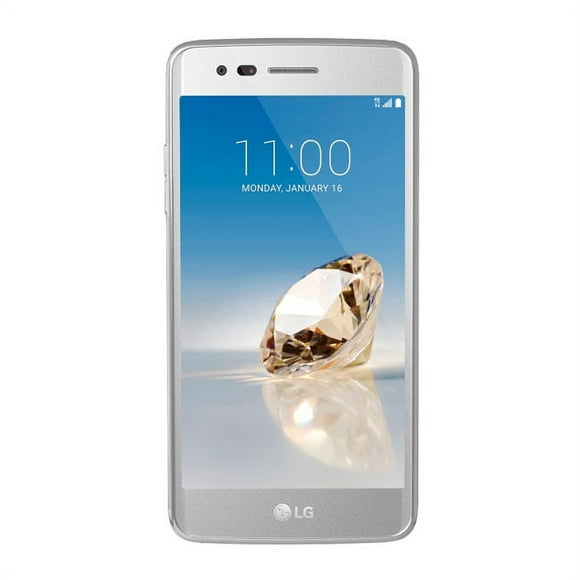 Pre-Owned LG Aristo M210 GSM (T-Mobile Unlocked) 16GB 5.0" Android Smartphone, Silver (Good)