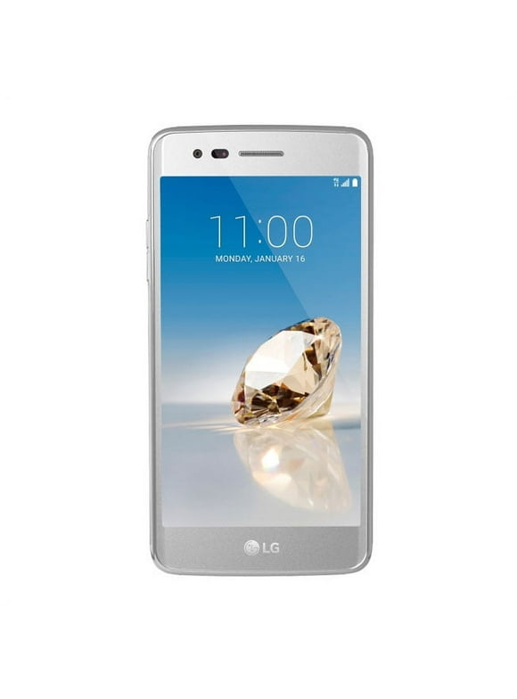 Restored LG Aristo M210 Android 4G LTE (for T-Mobile Only) 16GB 5" Smartphone, Silver (Refurbished)