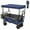 Dark Blue, variant on GDF Studio Collapsible Wagon Stroller with Removable Canopy and Mosquito Net, 7" All-Terrain Wheels, Dark Blue