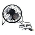 thumbnail image 1 of Solar Panel Powered Fan Portable USB Solar Fan Cooling Fan Home Office, 1 of 10