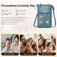 thumbnail image 6 of OIDERY Personalized Crossbody Wallets Crossbody Bags for Women dreamcatcher vibrant colors sweet dreams Adjustable Strap Classic Outfit, 6 of 12