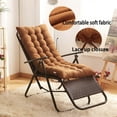 thumbnail image 3 of GZhLonKiMa Chaise Lounge Chair Cushions with Ties - Long Bench Cushion Padded Recliner Cushion Rocking Chair Pads Thickened High Back Cushion for Indoor Outdoor Patio Garden Lounge (69 * 19in,Pink), 3 of 7