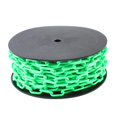 thumbnail image 2 of HILABEE Plastic Chain Links Decoration Caution Sign Lightweight Barrier Chain for Green, 2 of 9