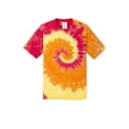 thumbnail image 1 of Gravity Threads Youth Tie-Dye Short-Sleeve T-Shirt - Blaze Rainbow - Medium, 1 of 1
