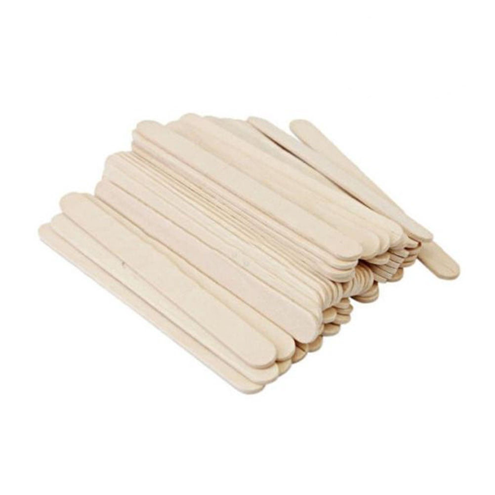 Masteelf 800 Pcs  Natural Colored Wood Craft Sticks Great Treat Sticks for DIY Crafts