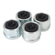 thumbnail image 1 of Tapa antipolvo para rodamientos de remolque, 4 Uds., 1,98 pulgadas, tapa de aceite para eje de remolque con tapones de goma para bujes de rueda de remolque de 2000 a 3500 libras, 1 of 5
