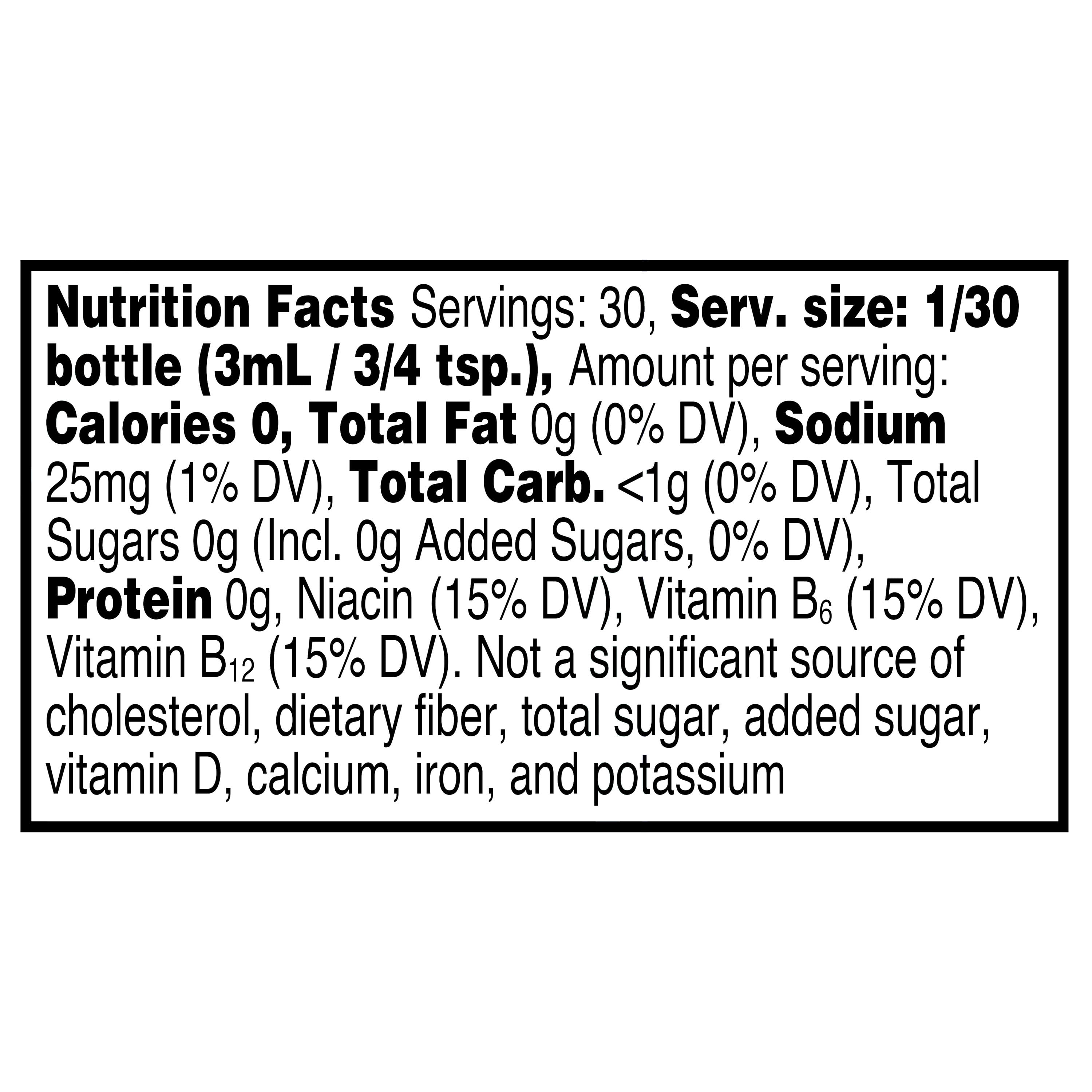 Great Value Liquid Drink Enhancer Lemonade, 3.11 fl oz