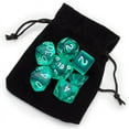 thumbnail image 3 of Brybelly Holdings GDIC-1125 7 Die Polyhedral Dice Set in Velvet Pouch, Cloud Drop, 3 of 6