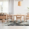 thumbnail image 6 of Luxe Weavers Marble Swirl Collection Smoke Abstract Area Rug 8x10, 6 of 10
