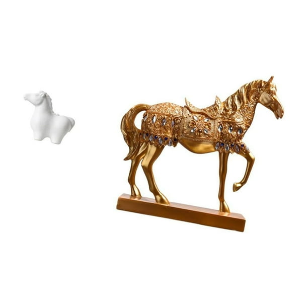 Estatua de caballo,Estatua de caballo para decoración del hogar,artesanías y obras de arte,Estatuas de caballos,Estatuas de caballos Figura de caballo Figura de caballo,Esculturas de