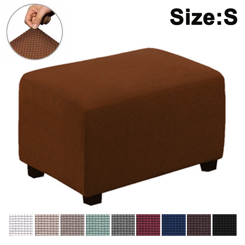 Stretch Ottoman Cover Ottoman Slip Cover Ottoman Protector Storage