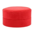 thumbnail image 1 of GOOHOCHY Caja de anillo de dedo de peluche Propuesta de anillo de anillo de anillo Cabecillo de collar, 1 of 8