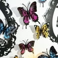 thumbnail image 5 of 24Pcs Halloween Butterfly Wall Sticker Window Decorations Wall Decorations for Home 3D Stickers Halloween Wall Decoration Butterfly Cake Toppers 3D Halloween Wall Sticker Decal, 5 of 8