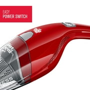 Dirt Devil 4V Express Handheld Vacuum Cleaner, Pet Friendly, for Quick Pick-Ups, Cordless, Lightweight, Powerful, BD30008, Red