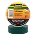 thumbnail image 2 of Scotch Vinyl Color-Coding Electrical Tape 35, Green Color, Professional Grade, Non Corrosive, Rubber-Based Adhesive, 3/4 in x 66 ft, 2 of 7