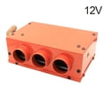 thumbnail image 1 of 3 Holes 12V/24V 24W Electric Heater Copper Water Pipe Defroster Fan, 1 of 8