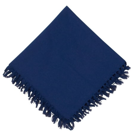 Fiesta Fringed Napkin One Size Navy blue