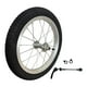 thumbnail image 1 of Rueda de remolque de bicicleta, práctica, fácil de instalar, repuestos portátiles premium 14 pulgadas, 1 of 8